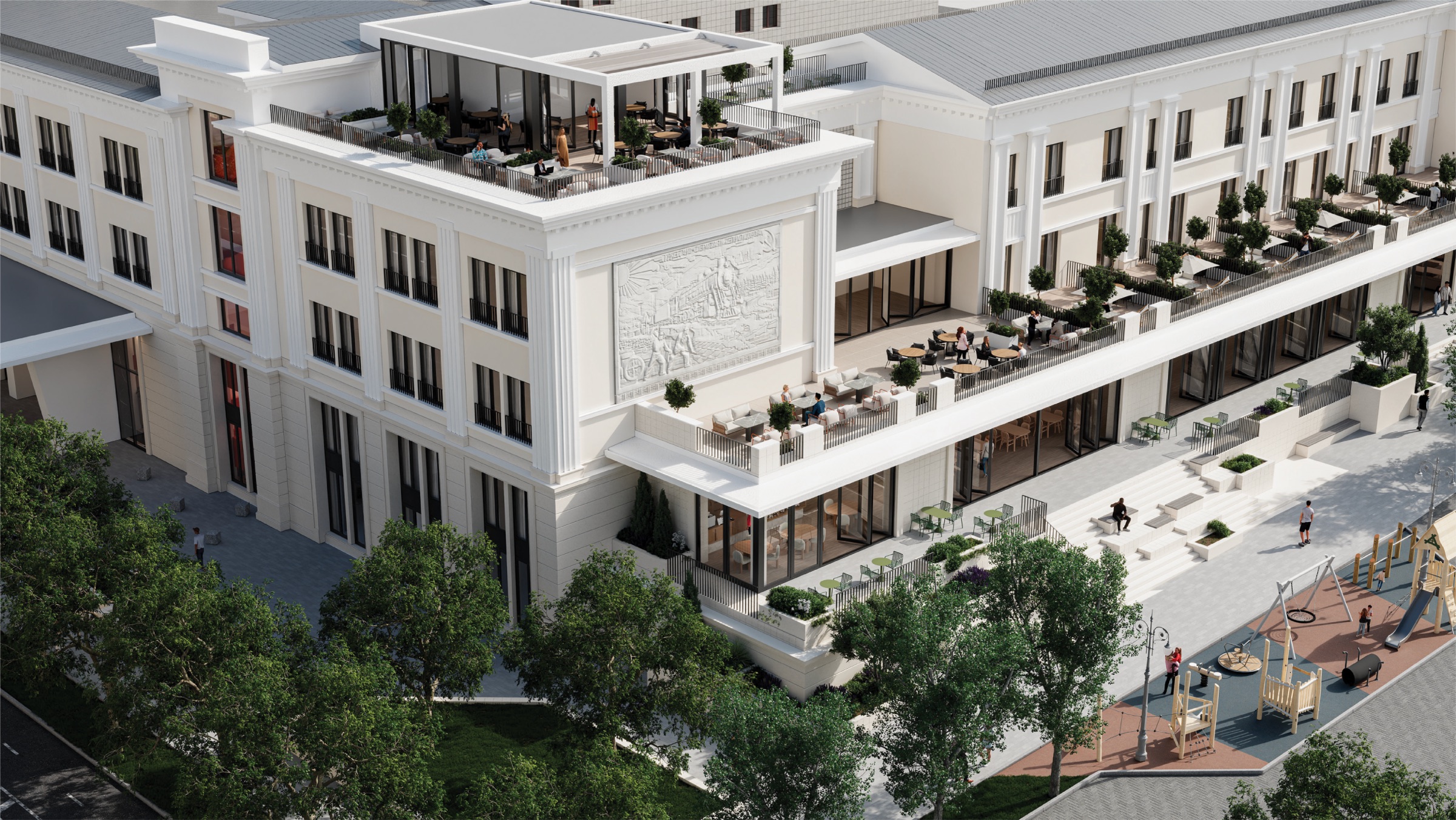KEÑ studio — Arbat heritage restoration, Almaty