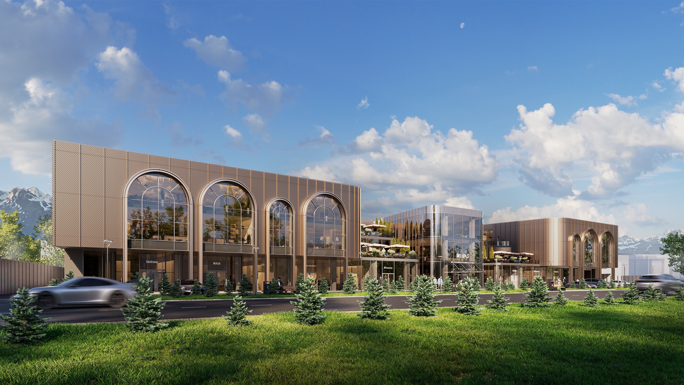 KEÑ studio — Miras gastronomy centre, Almaty